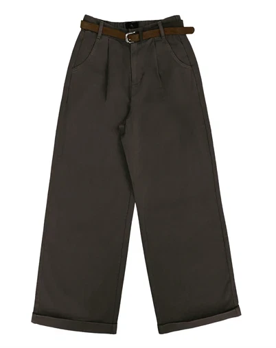 Withblack - WBLSteffi Wide Bukser - Aubergine